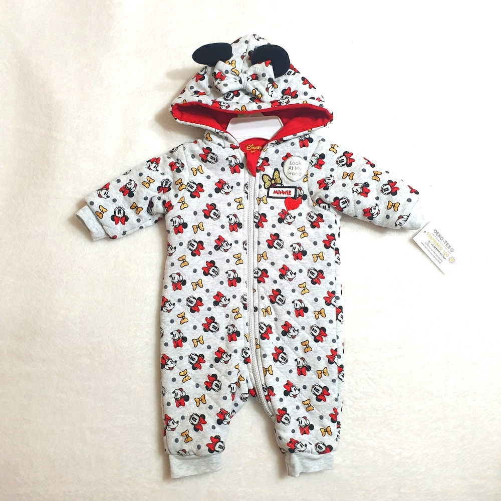 Minnie Mouse Fleece Onesie